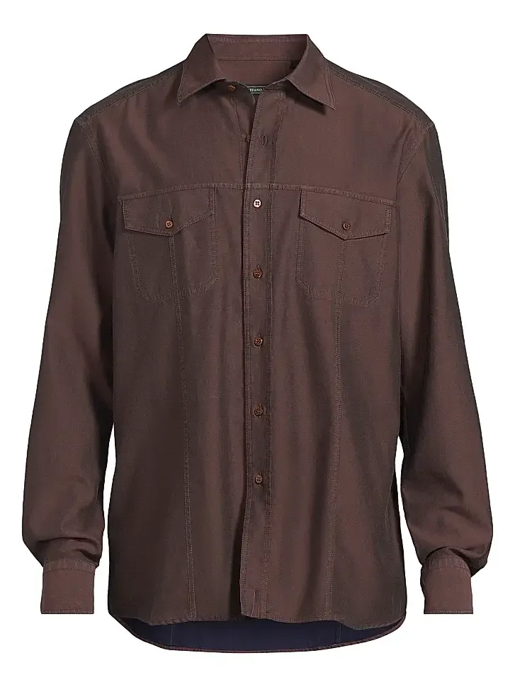 Men's Cotton Poplin Shirt Men's Cotton Poplin Shirt