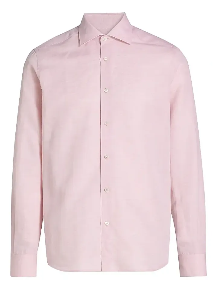 Men's COLLECTION Cotton-Linen Shirt Men's COLLECTION Cotton-Linen Shirt