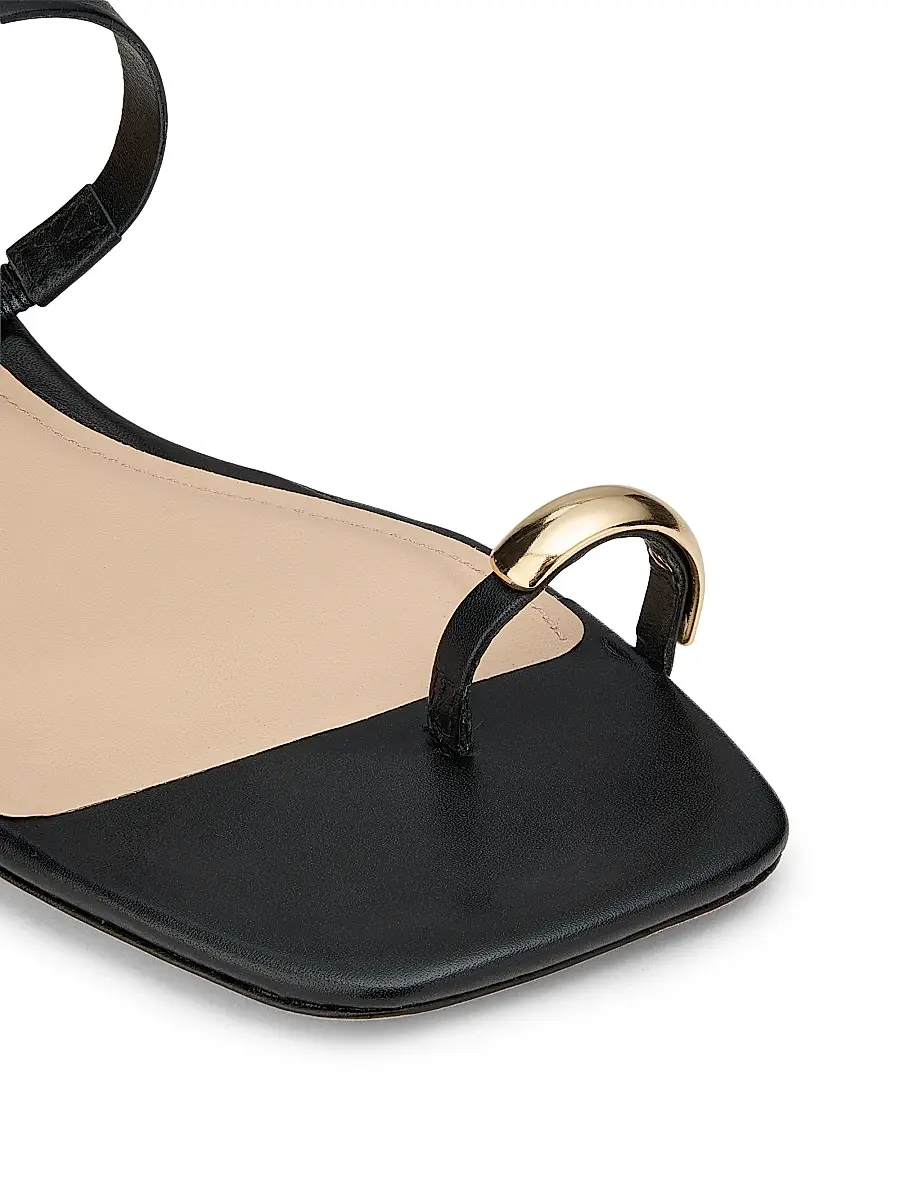 22élevé Women's Leather Toe Ring Sandals | Thumbnail 5 22élevé Women's Leather Toe Ring Sandals | Thumbnail 5