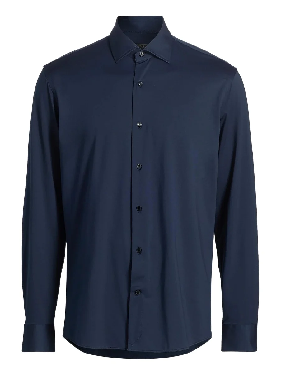 Men's COLLECTION Stretch Solid Shirt Men's COLLECTION Stretch Solid Shirt