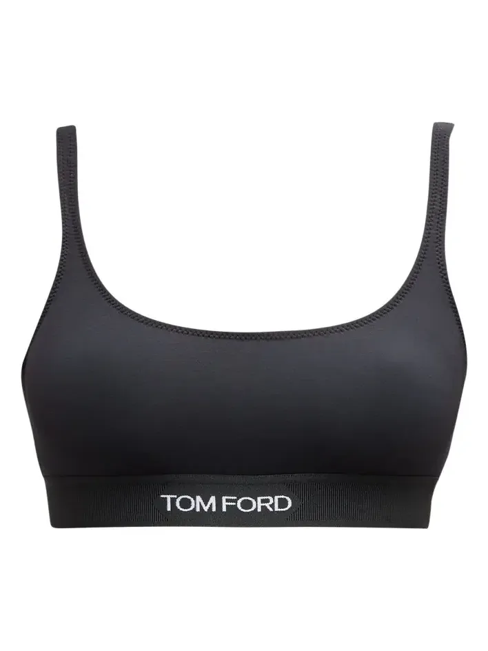 Logo Band Jersey Bralette Logo Band Jersey Bralette