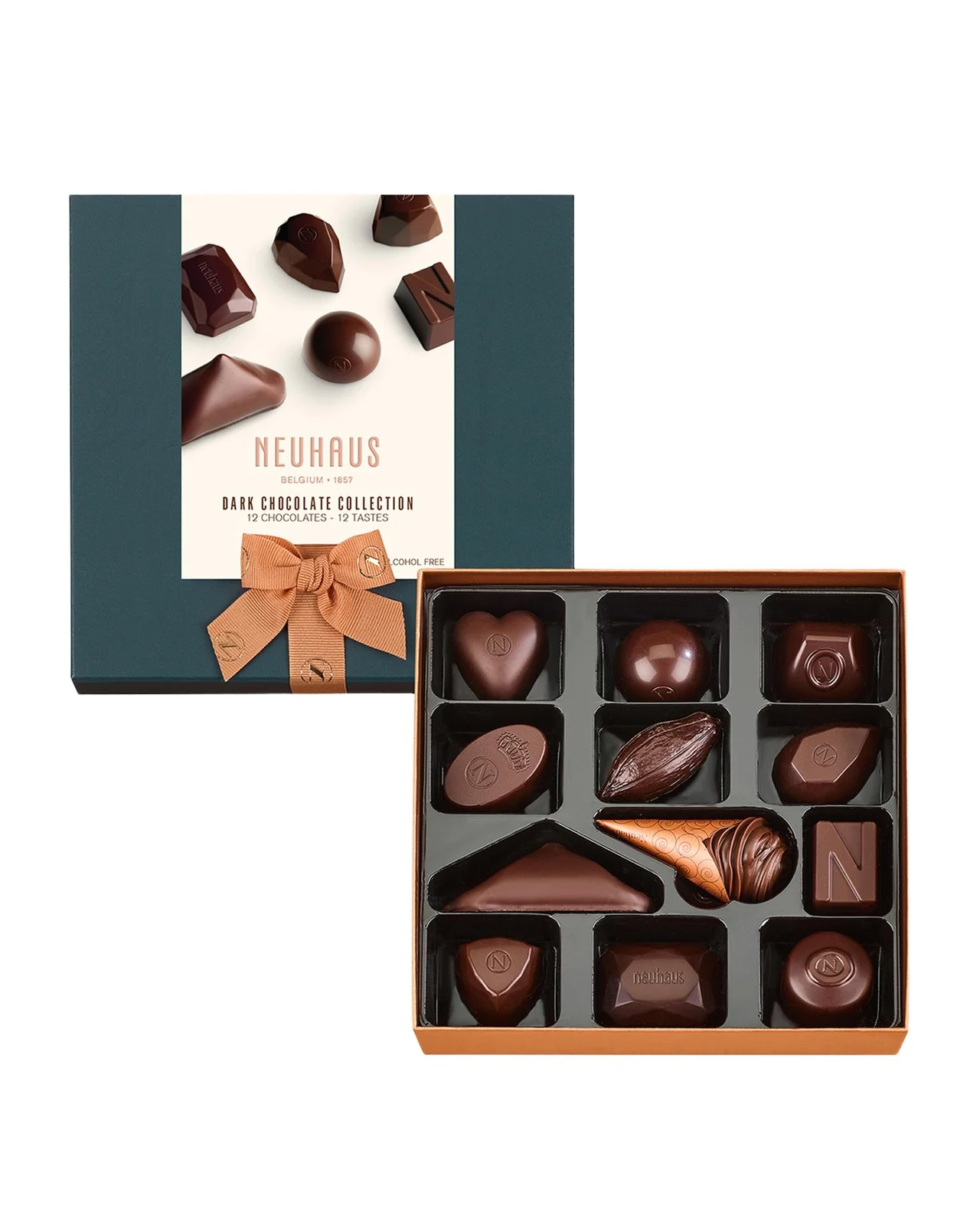 Neuhaus Chocolate Neuhaus All Dark Collection, 12 Pc