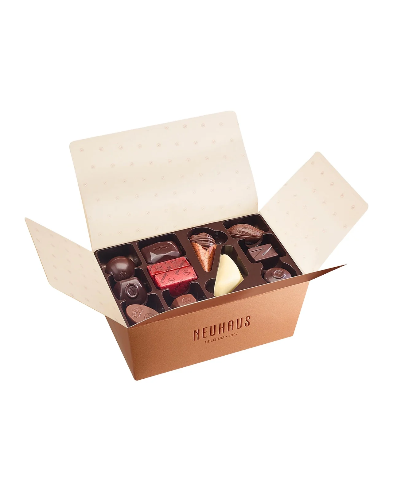 Neuhaus Chocolate Classic Ballotin 38-Piece Chocolate Set