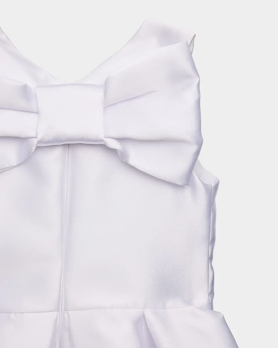 White Label by Zoe Girl's Jackie Bow Dress | Thumbnail 3 White Label by Zoe Girl's Jackie Bow Dress | Thumbnail 3