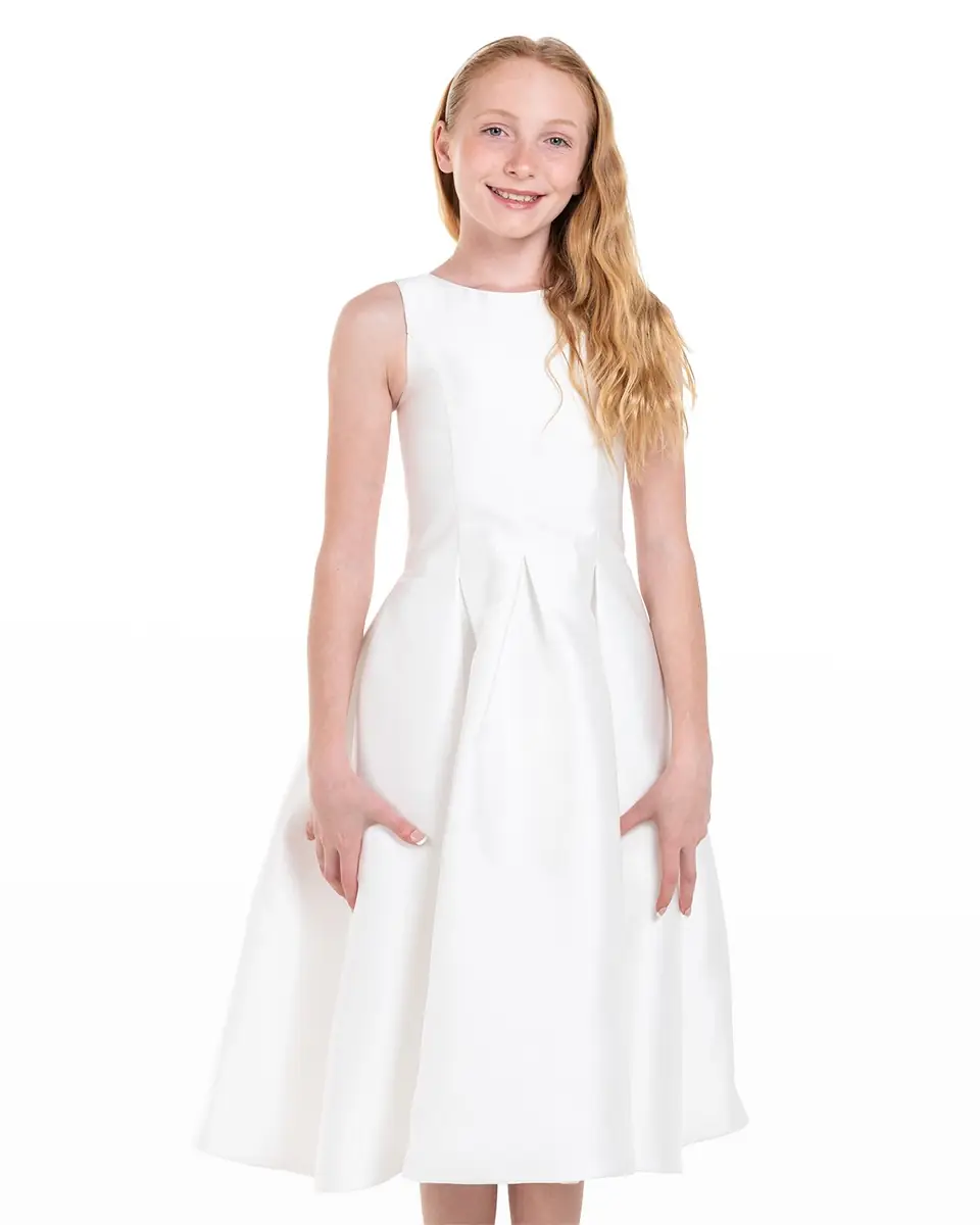 White Label by Zoe Girl's Jackie Bow Dress | Thumbnail 4 White Label by Zoe Girl's Jackie Bow Dress | Thumbnail 4