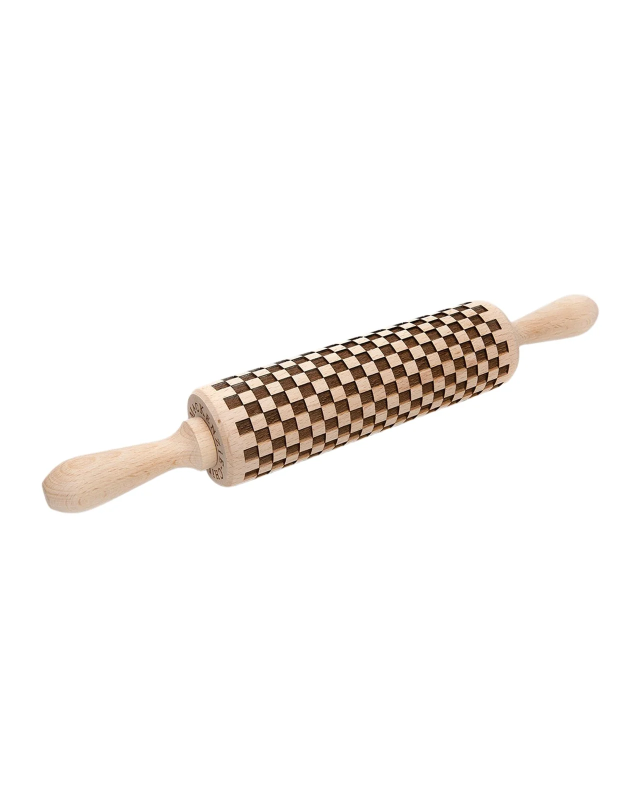 MacKenzie-Childs 14.75" Check Rolling Pin
