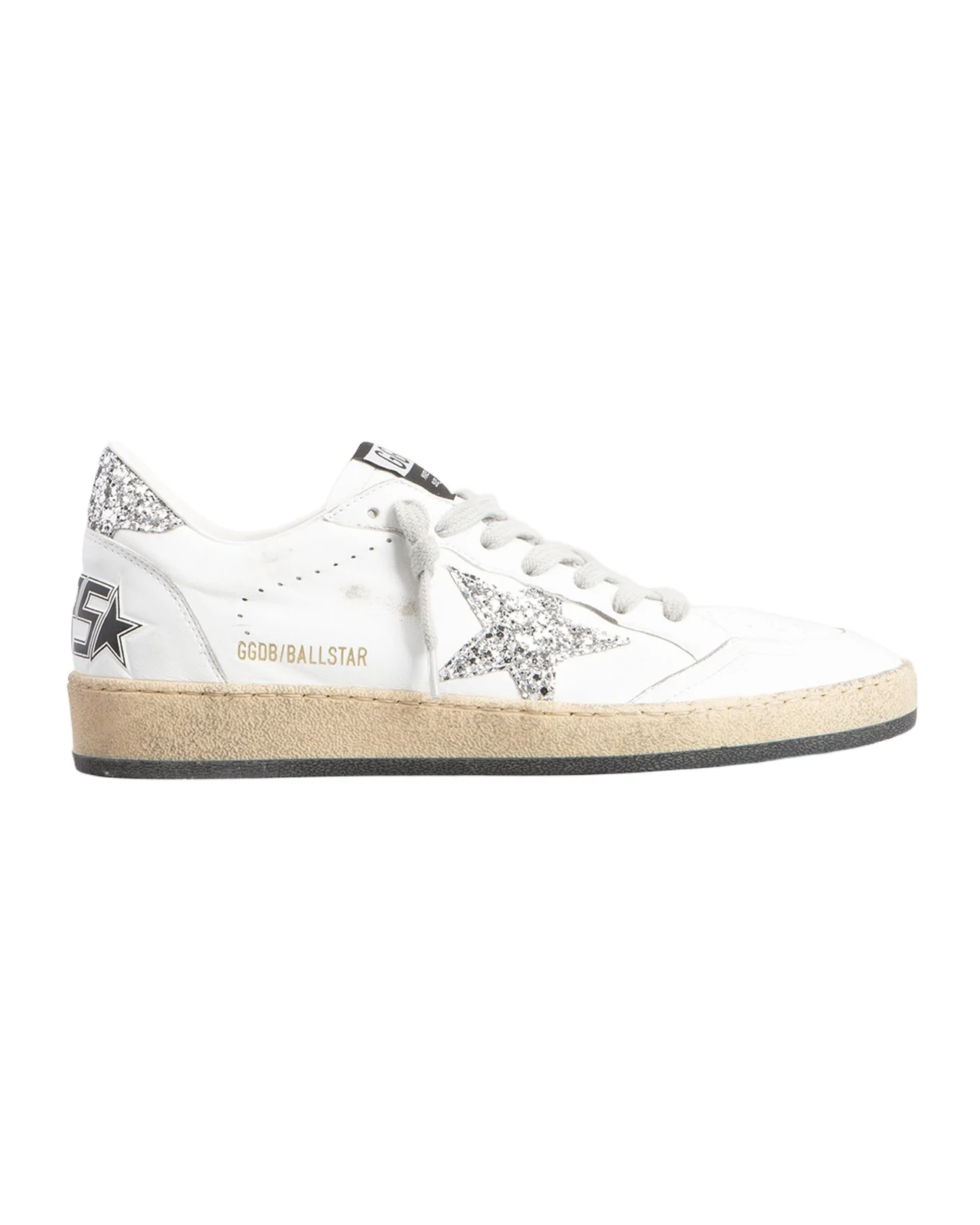 Ball Star Leather Glitter Sneakers Ball Star Leather Glitter Sneakers