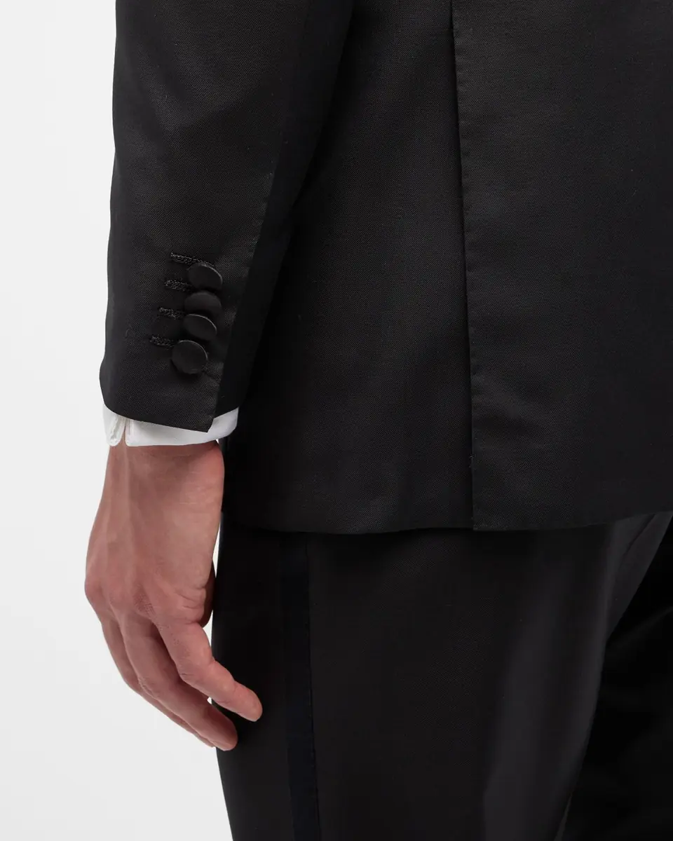 Kiton Men's Peak Wool Tuxedo | Thumbnail 9 Kiton Men's Peak Wool Tuxedo | Thumbnail 9