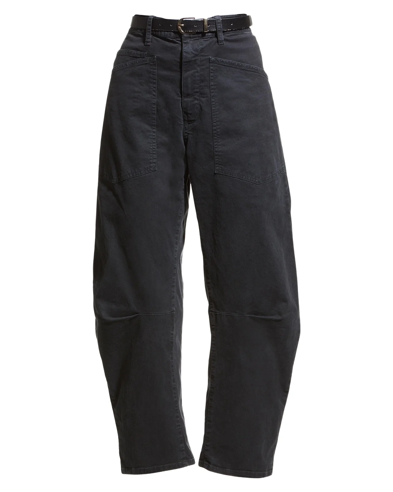 Shon Mid-Rise Cropped Pants
