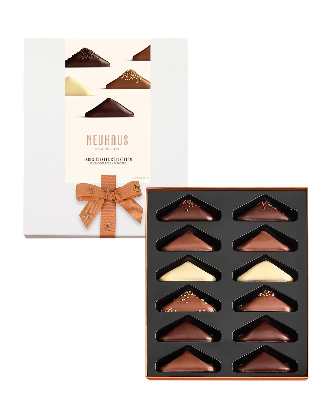 Neuhaus Chocolate Neuhaus Les Irresistibles Belgian Chocolate Collection, 12 Pc