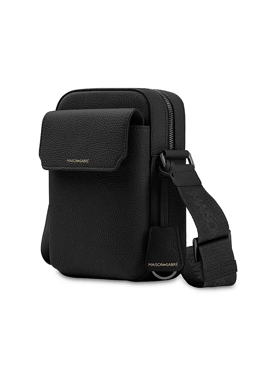 MAISON de SABRÉ Unisex Small Leather Messenger Bag | Thumbnail 3 MAISON de SABRÉ Unisex Small Leather Messenger Bag | Thumbnail 3