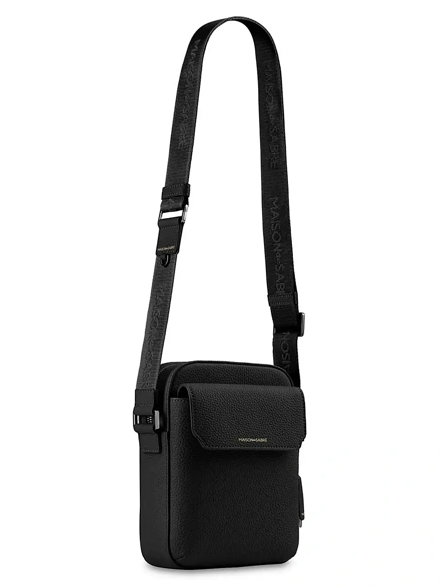 MAISON de SABRÉ Unisex Small Leather Messenger Bag | Thumbnail 6 MAISON de SABRÉ Unisex Small Leather Messenger Bag | Thumbnail 6