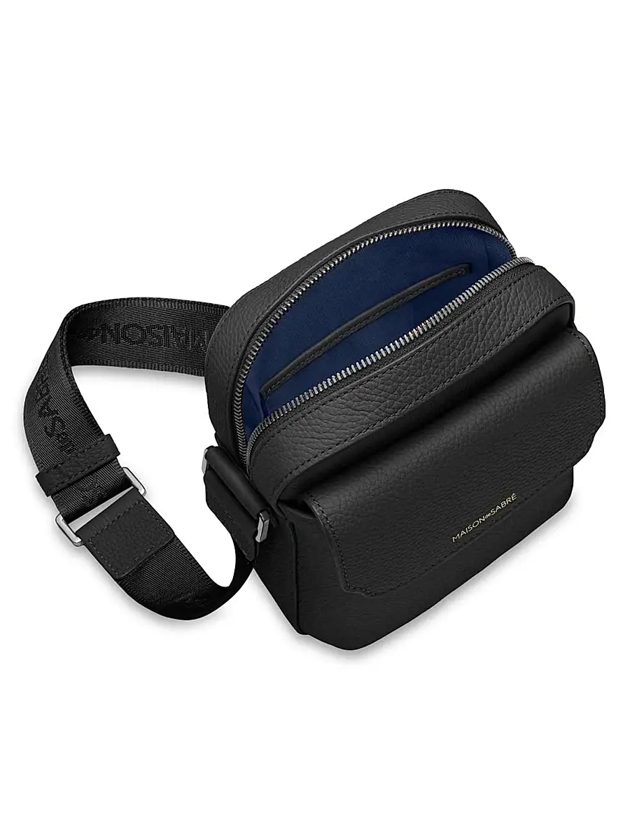 MAISON de SABRÉ Unisex Small Leather Messenger Bag | Thumbnail 8 MAISON de SABRÉ Unisex Small Leather Messenger Bag | Thumbnail 8