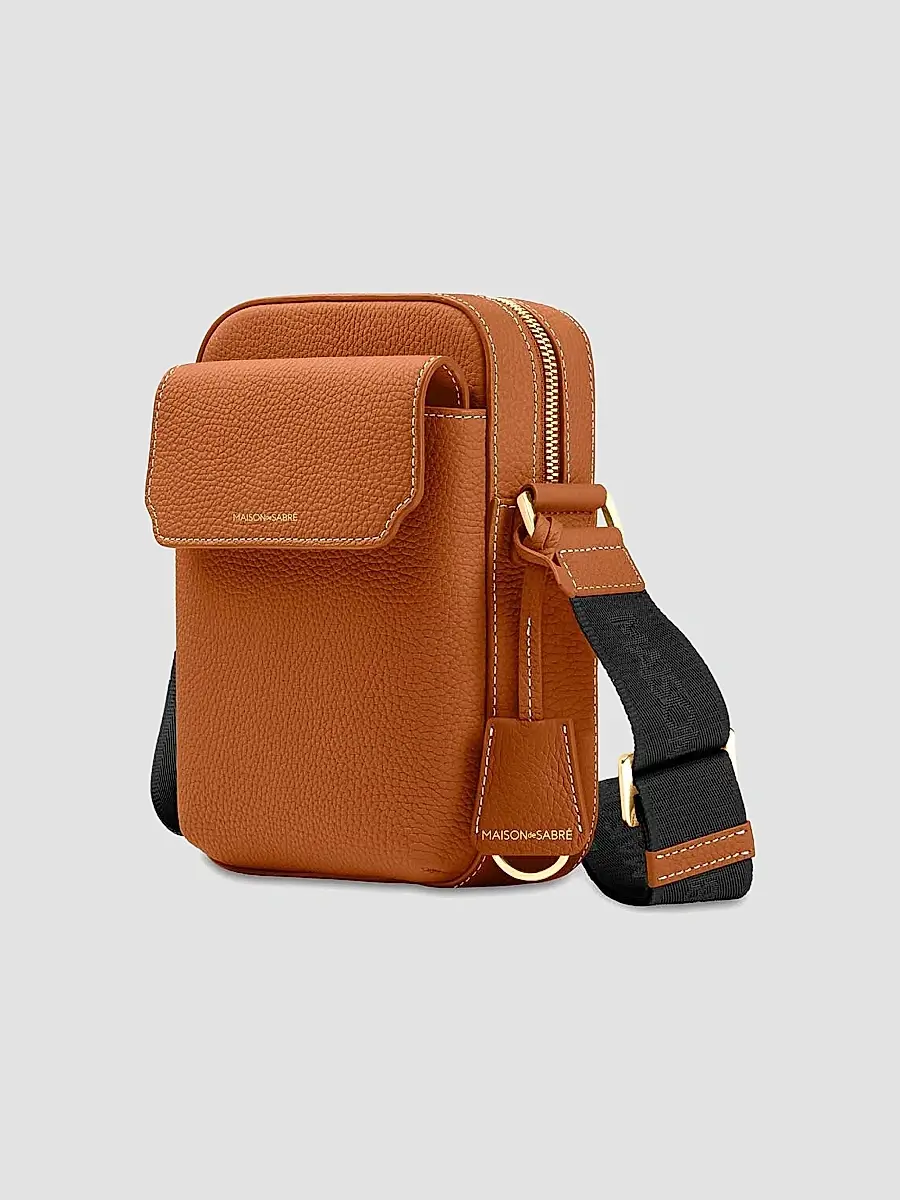 MAISON de SABRÉ Unisex Small Leather Messenger Bag | Thumbnail 3 MAISON de SABRÉ Unisex Small Leather Messenger Bag | Thumbnail 3