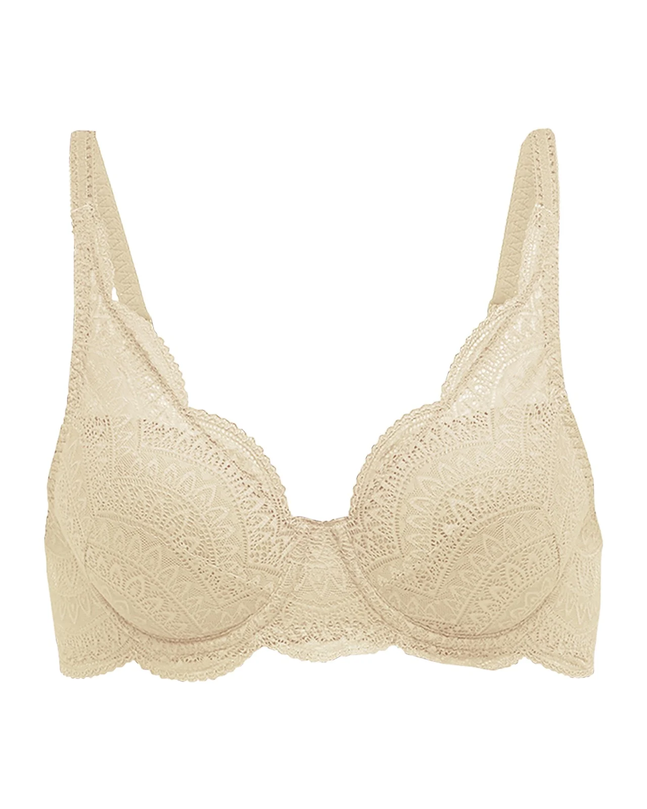 Karma 3D Molded Bra with Triangle Lace Karma 3D Molded Bra with Triangle Lace
