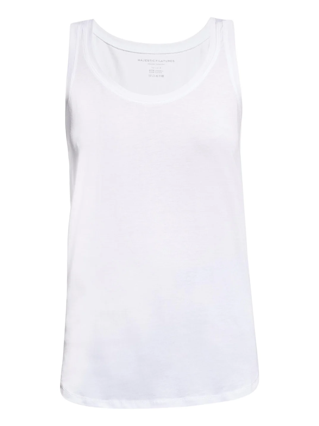 MAJESTIC FILATURES Lyocell Cotton Tank Top
