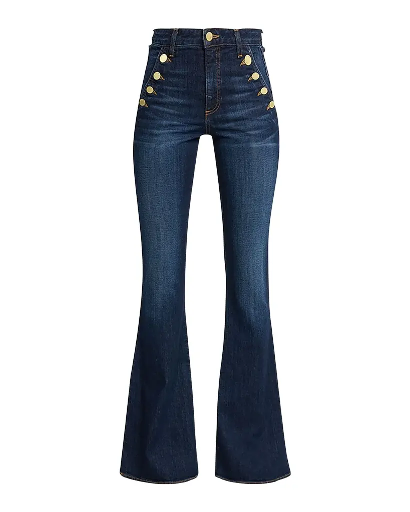 Ramy Brook Helena High-Rise Flare Jeans