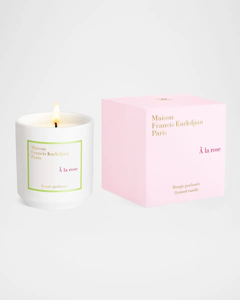 Maison Francis Kurkdjian A la Rose Candle, 9.87 oz. | Thumbnail 2