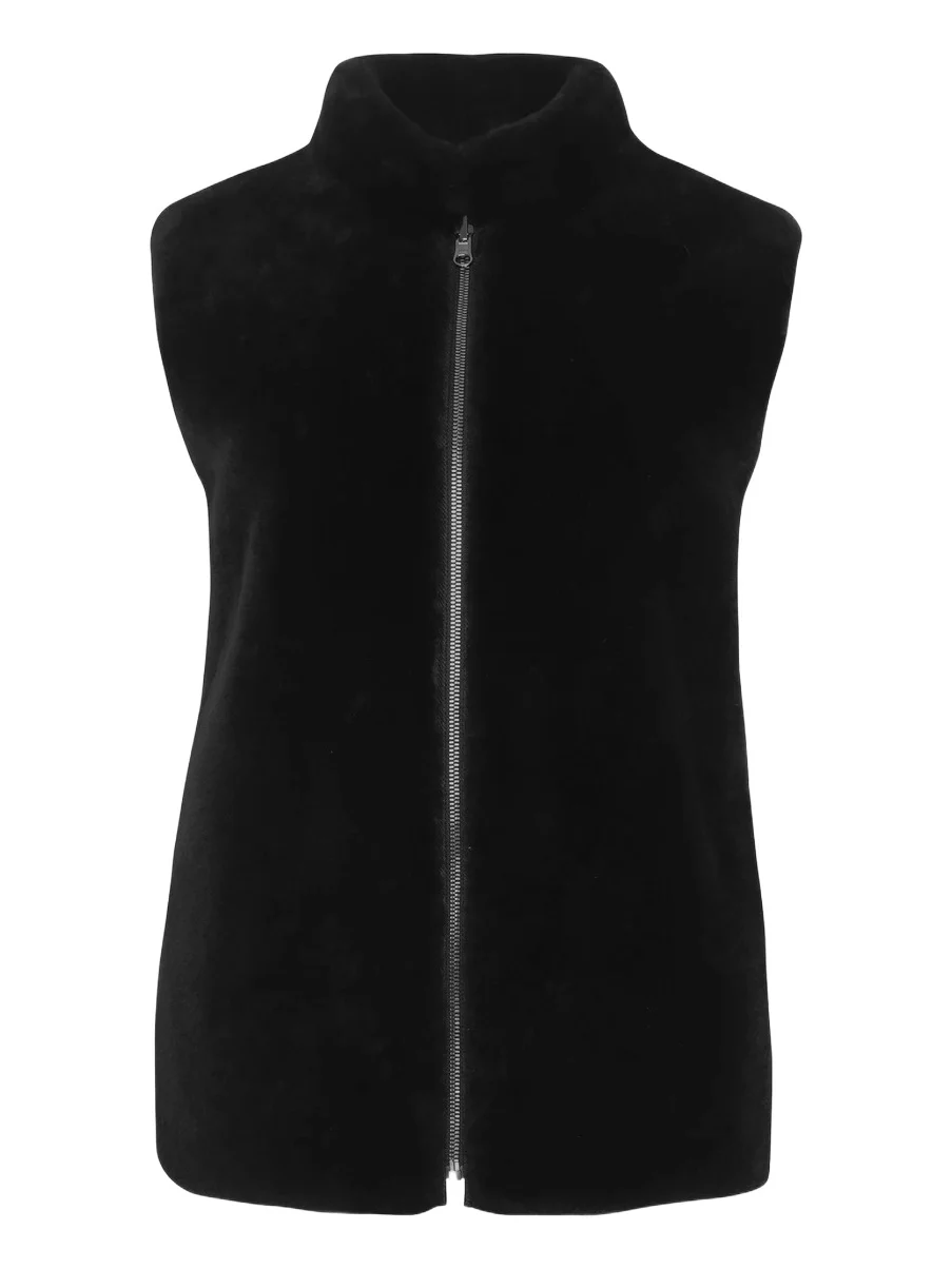 Gorski Women's Reversible Select Shearling Lamb Vest