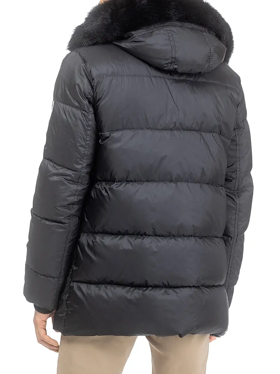 Gorski Men's Apres-Ski Jacket with Detachable Toscana Lamb Hood Trim | Thumbnail 4 Gorski Men's Apres-Ski Jacket with Detachable Toscana Lamb Hood Trim | Thumbnail 4