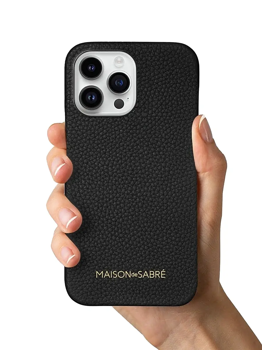 MAISON de SABRÉ Leather Phone Case (iPhone 15 Pro Max) | Thumbnail 4 MAISON de SABRÉ Leather Phone Case (iPhone 15 Pro Max) | Thumbnail 4