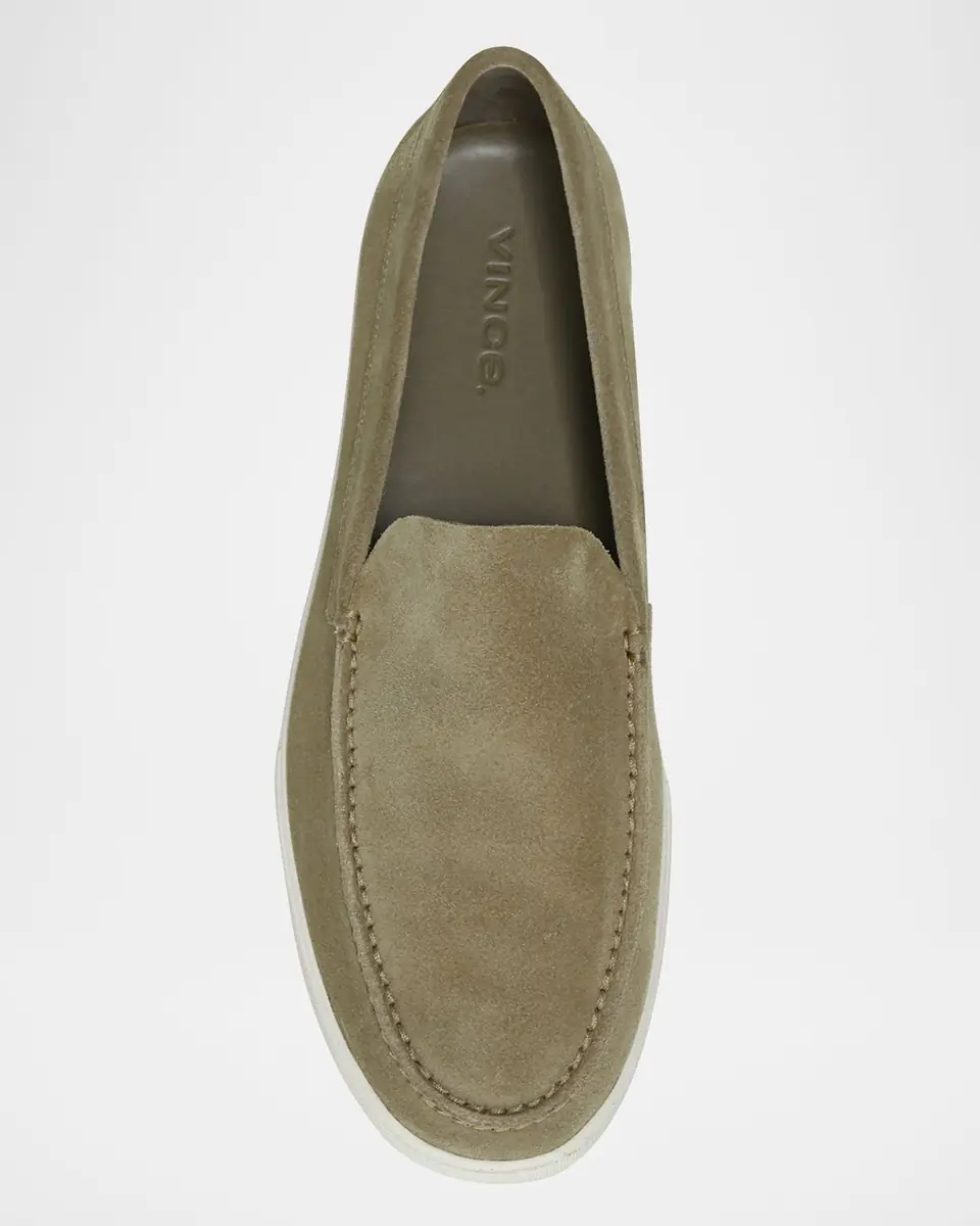 Vince Men's Sonoma Sport Suede Loafers | Thumbnail 4 Vince Men's Sonoma Sport Suede Loafers | Thumbnail 4