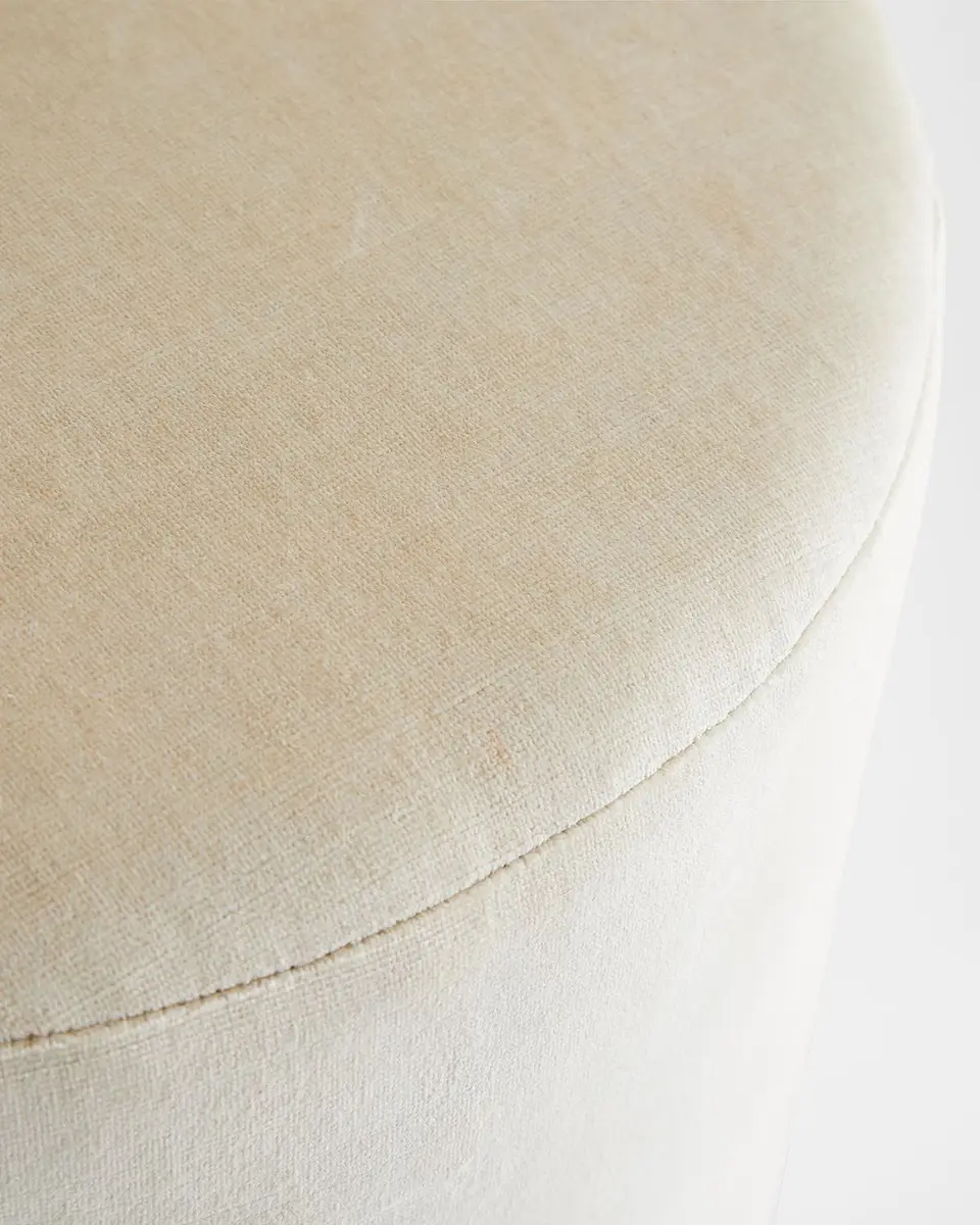 Arteriors Warby Velvet Ottoman | Thumbnail 3