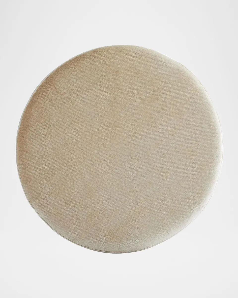 Arteriors Warby Velvet Ottoman | Thumbnail 4