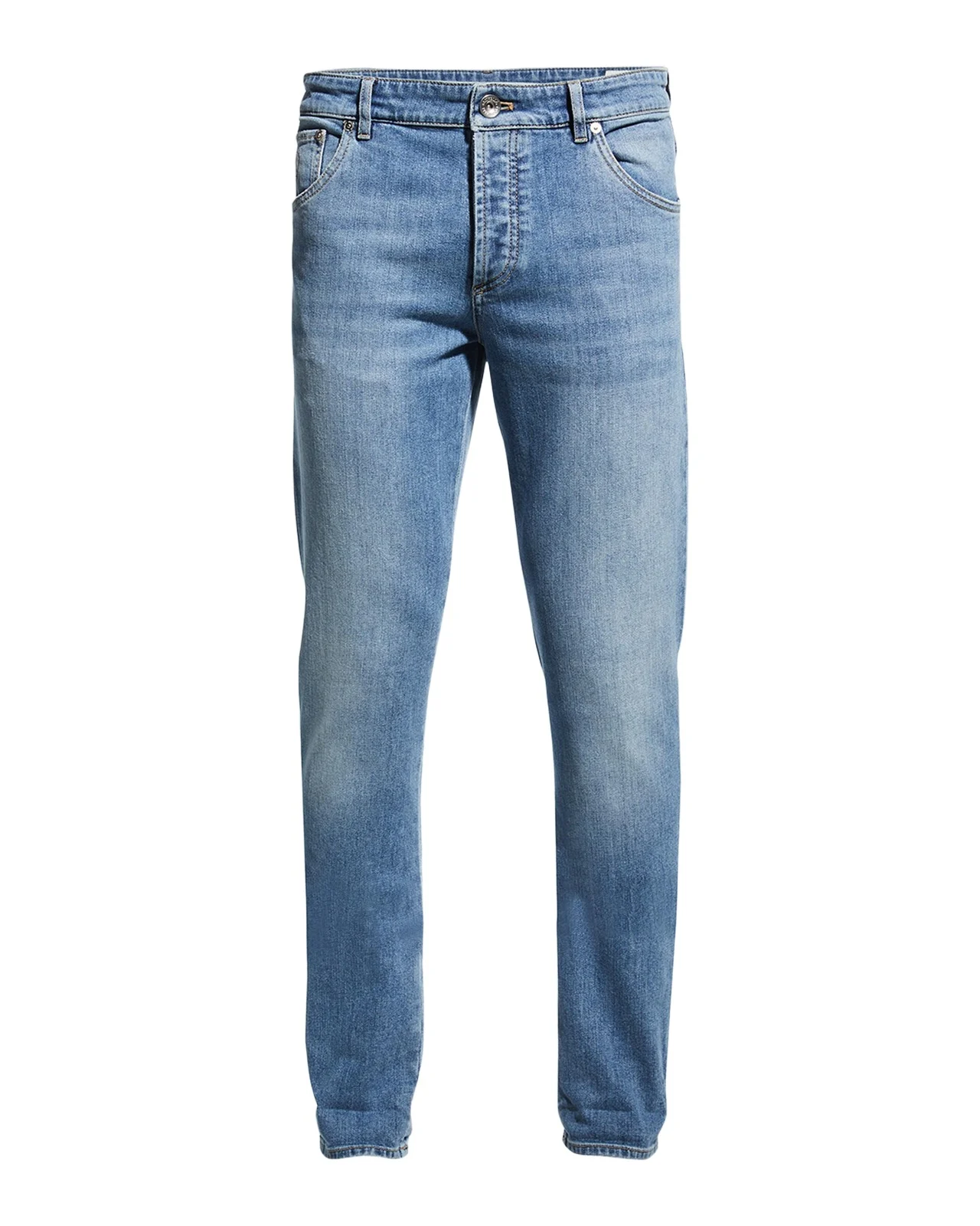 Brunello Cucinelli Men's 5-Pocket Denim Jeans