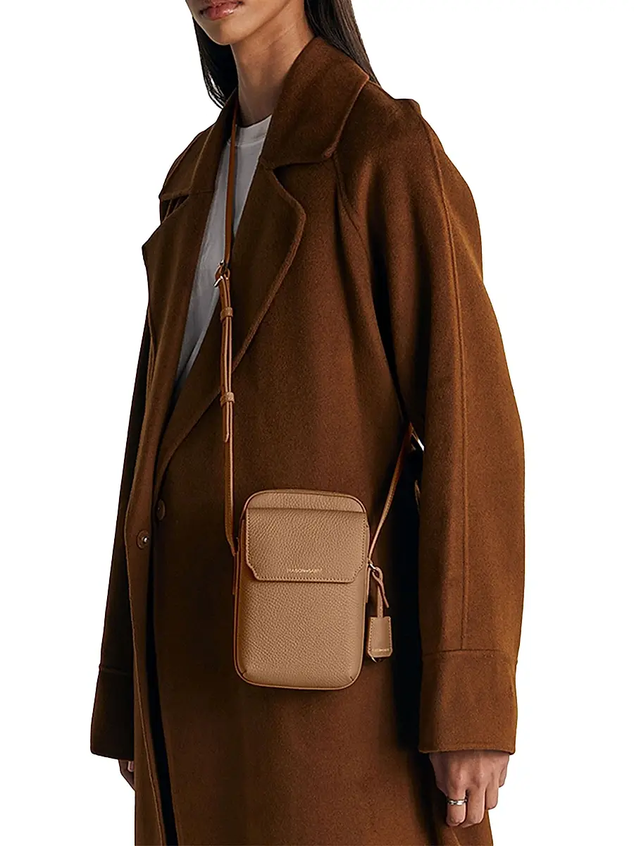 MAISON de SABRÉ Leather Zip Phone Pouch | Thumbnail 2 MAISON de SABRÉ Leather Zip Phone Pouch | Thumbnail 2