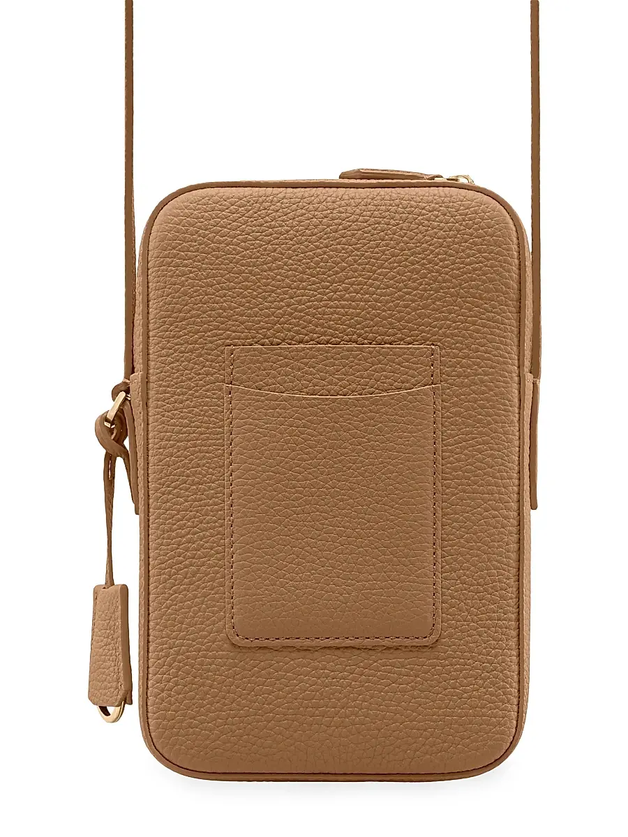 MAISON de SABRÉ Leather Zip Phone Pouch | Thumbnail 6 MAISON de SABRÉ Leather Zip Phone Pouch | Thumbnail 6