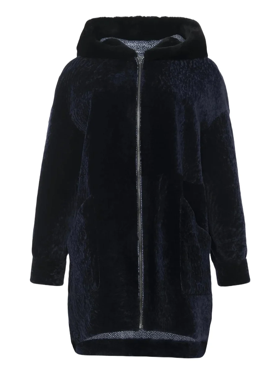 Gorski Women's Reversible Select Shearling Lamb Parka