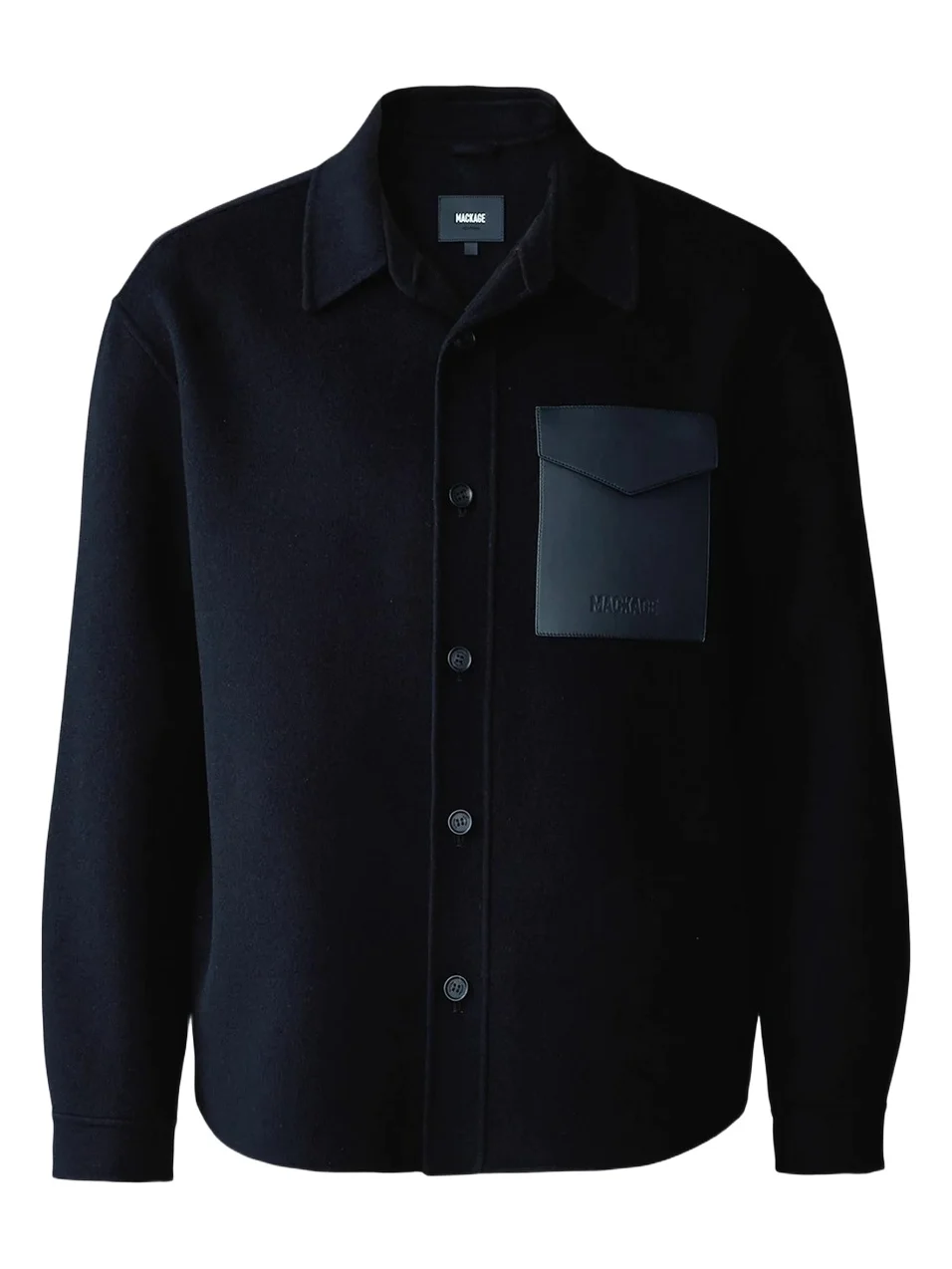 Mackage Men's Emmanuel Wool Overshirt
