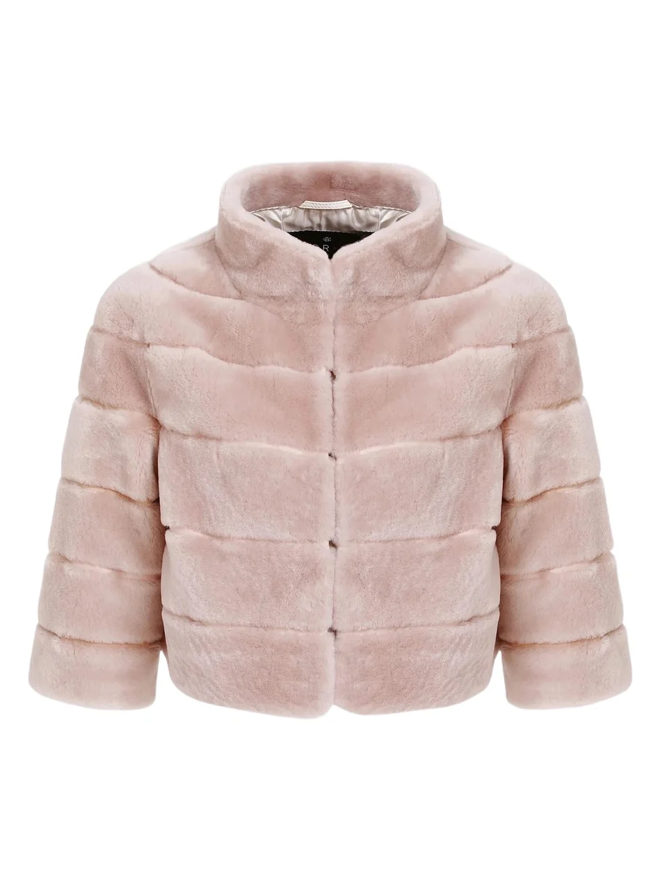 Women's Shearling Lamb Bolero Coat Women's Shearling Lamb Bolero Coat