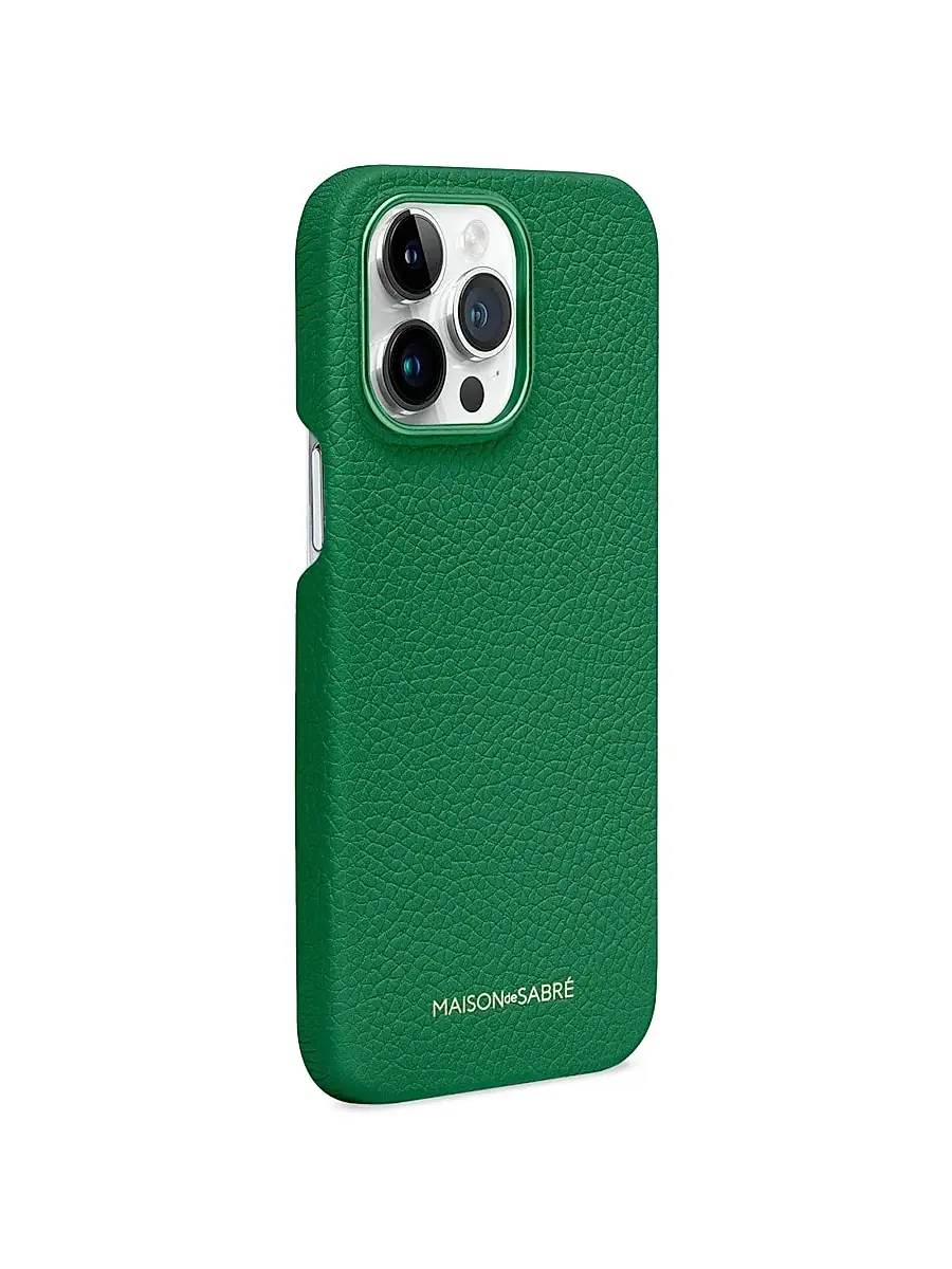 MAISON de SABRÉ Women's Leather Phone Case (iPhone 14 Pro Max) | Thumbnail 2 MAISON de SABRÉ Women's Leather Phone Case (iPhone 14 Pro Max) | Thumbnail 2