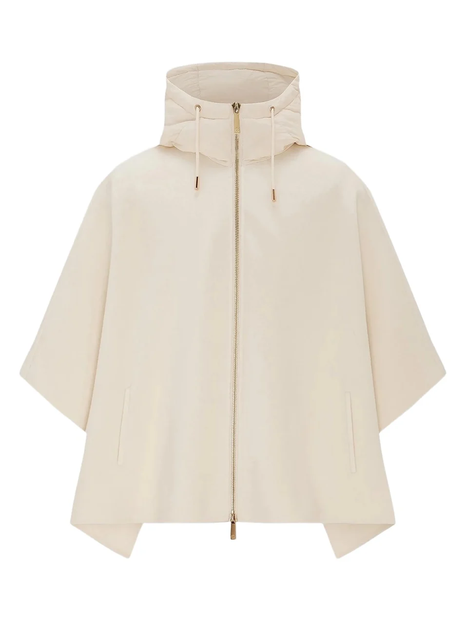 Gorski Women's Select Cashmere and Wool Blend Cape with Down Filled Hood