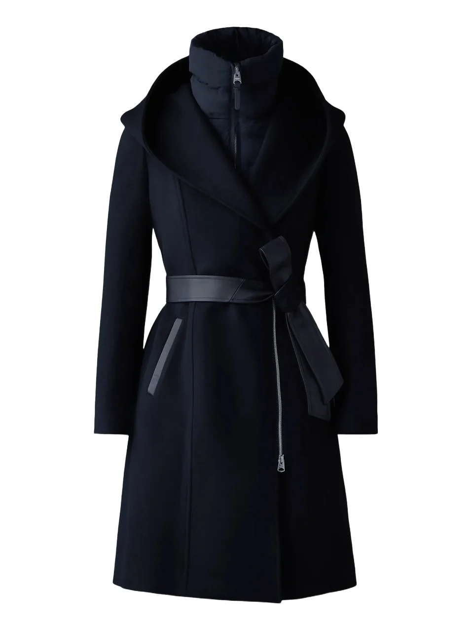 Women's Shia 2-In-1 Double-Face Wool Coat