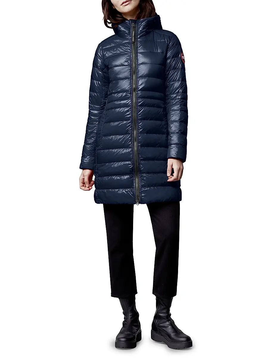 Canada Goose Women's Cypress Hooded Jacket - Atlantic Navy | Thumbnail 2 Canada Goose Women's Cypress Hooded Jacket - Atlantic Navy | Thumbnail 2