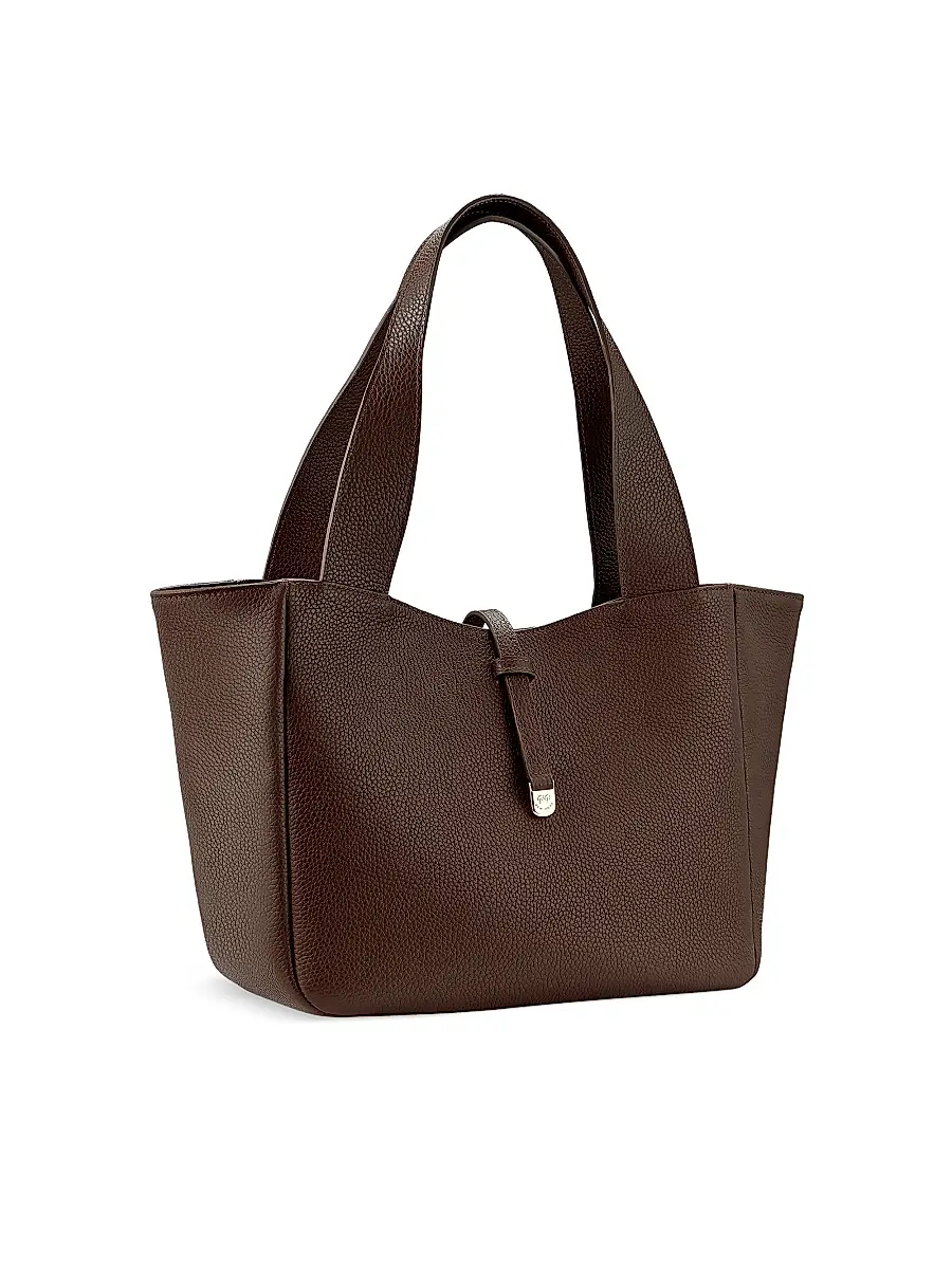 GiGi New York Women's Mercer Pebbled Leather Tote Bag | Thumbnail 4