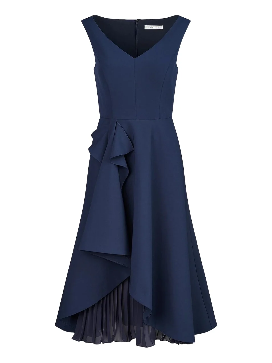 Women's Begonia Ruffled A-Line Midi-Dress