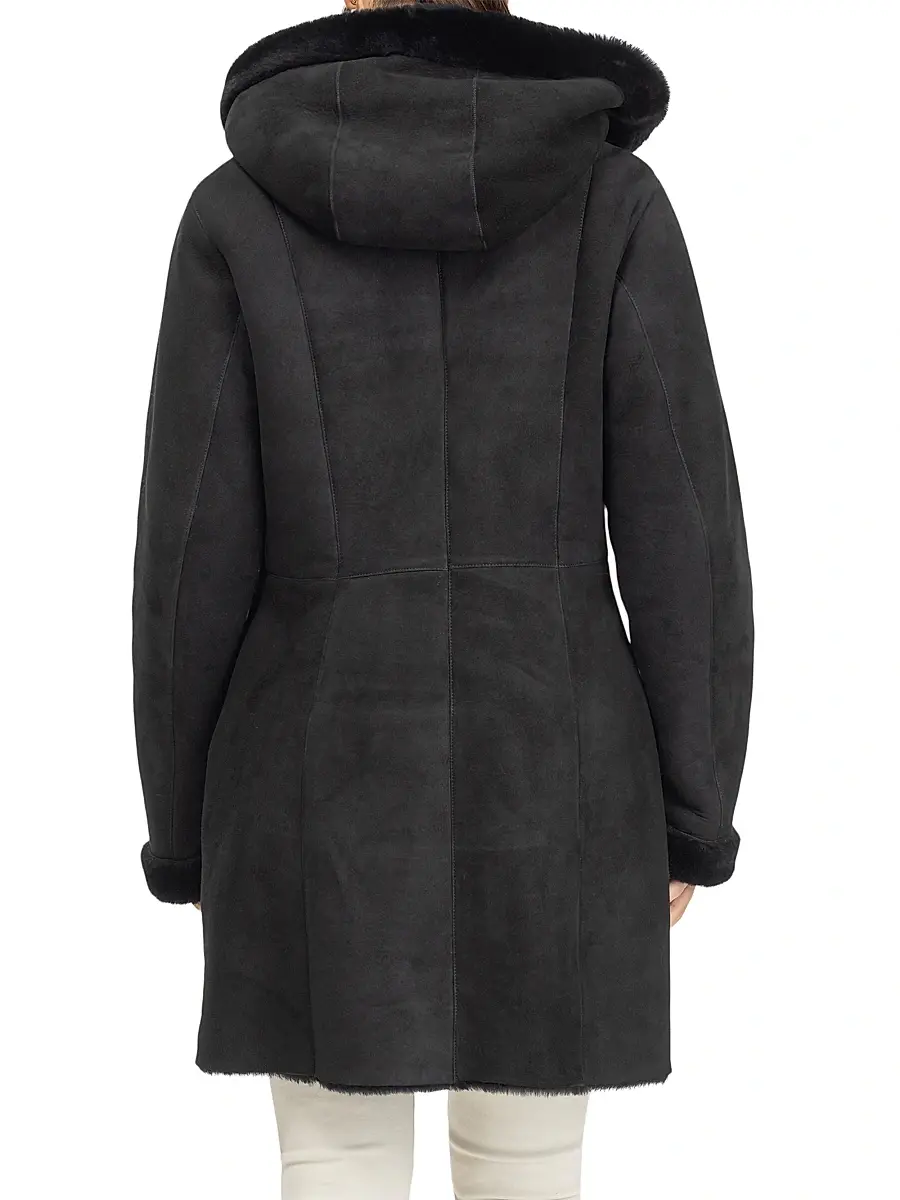 Gorski Women's Merino Shearling Lamb Parka | Thumbnail 4
