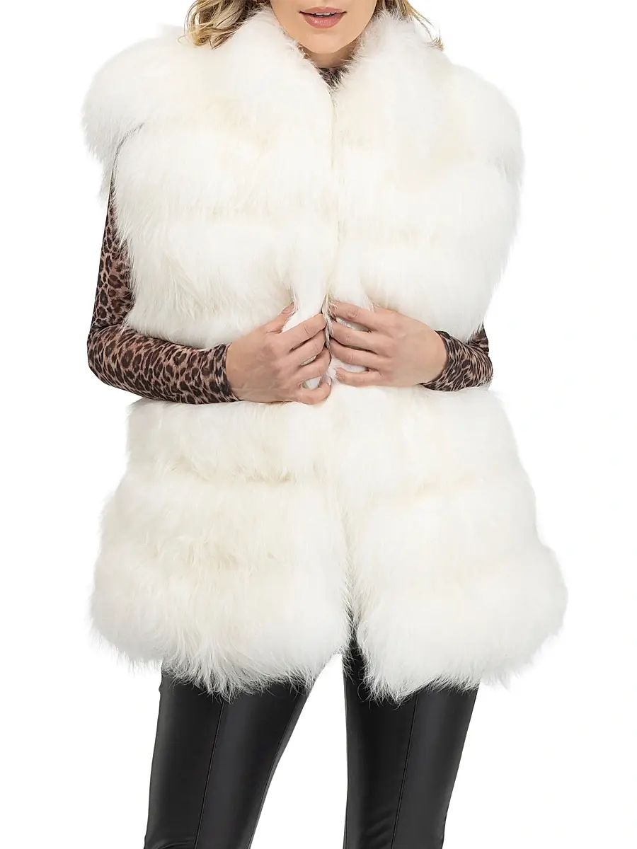 Gorski Women's Select Lamb Vest | Thumbnail 2