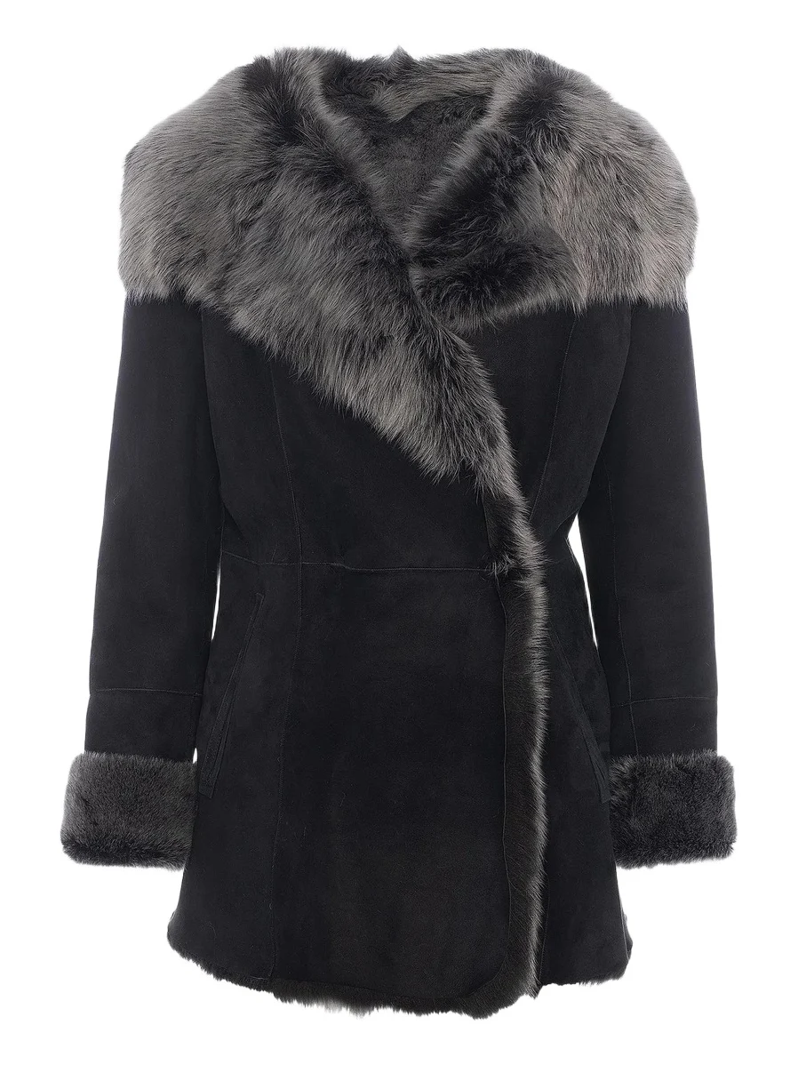Gorski Women's Merino Toscana Lamb Coat