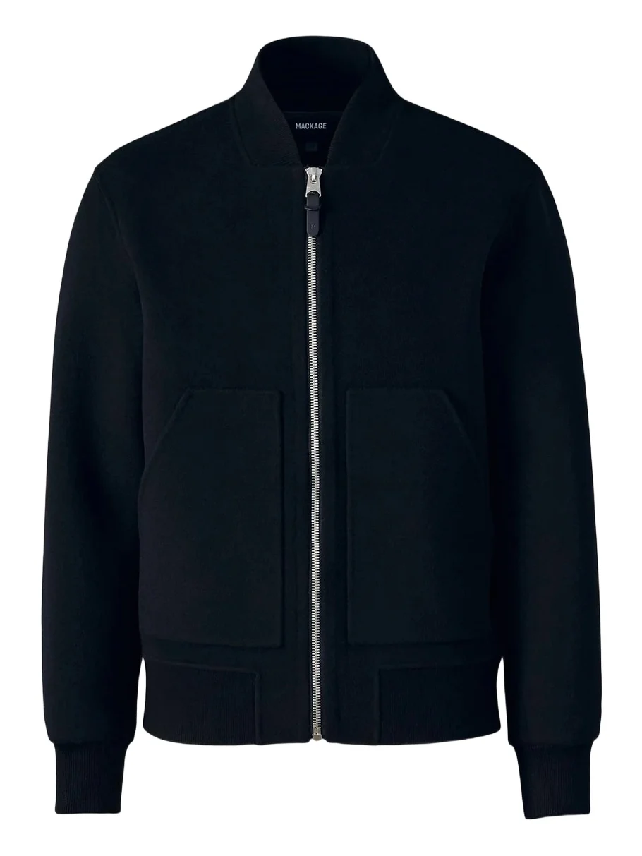 Men's Emilio-W Wool Bomber Jacket Men's Emilio-W Wool Bomber Jacket