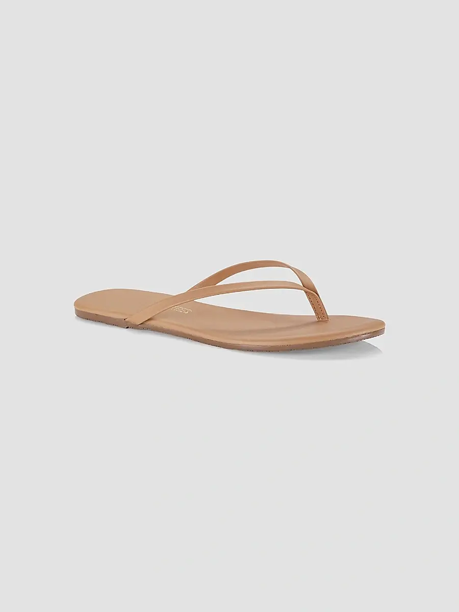 TKEES Women's Foundations Matte Leather Flip Flops | Thumbnail 2 TKEES Women's Foundations Matte Leather Flip Flops | Thumbnail 2