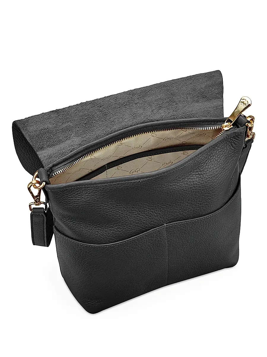 GiGi New York Women's Andie Leather Crossbody Bag | Thumbnail 2 GiGi New York Women's Andie Leather Crossbody Bag | Thumbnail 2