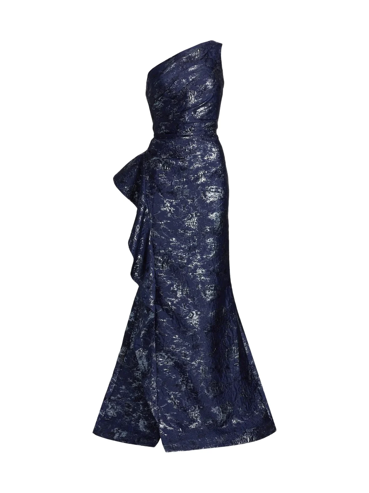 Women's Jacquard One-Shoulder Gown Women's Jacquard One-Shoulder Gown