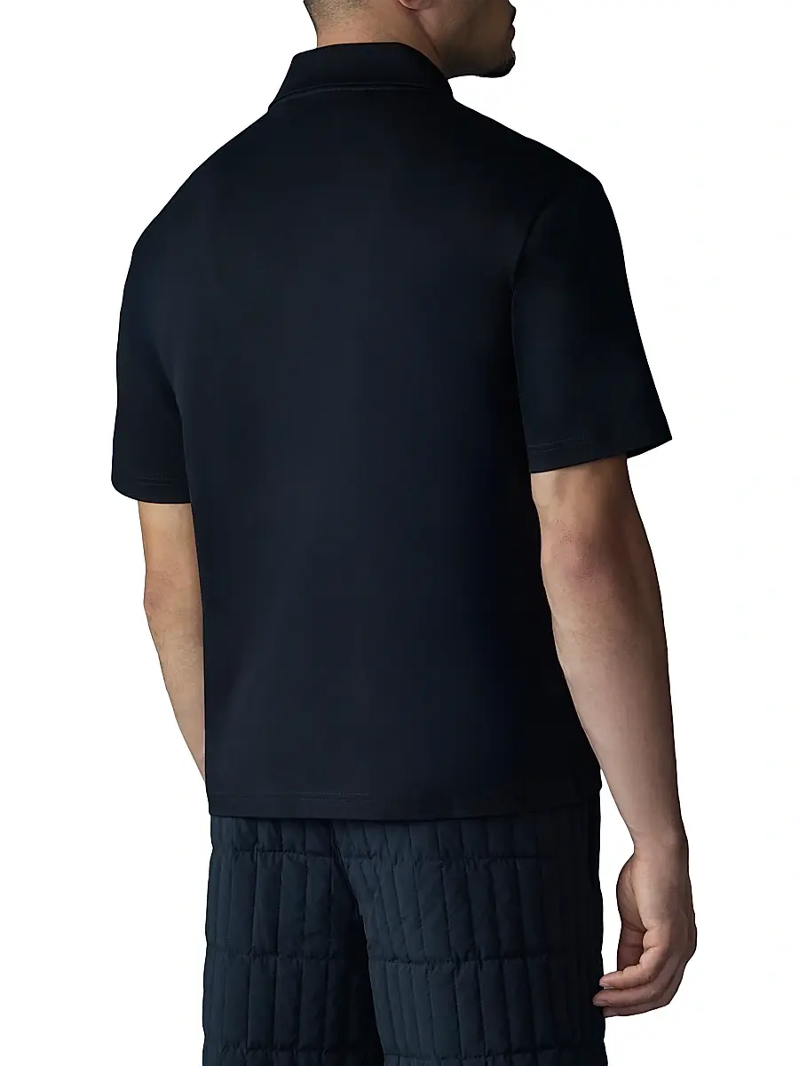 Mackage Men's Marco Cotton Polo Shirt | Thumbnail 5
