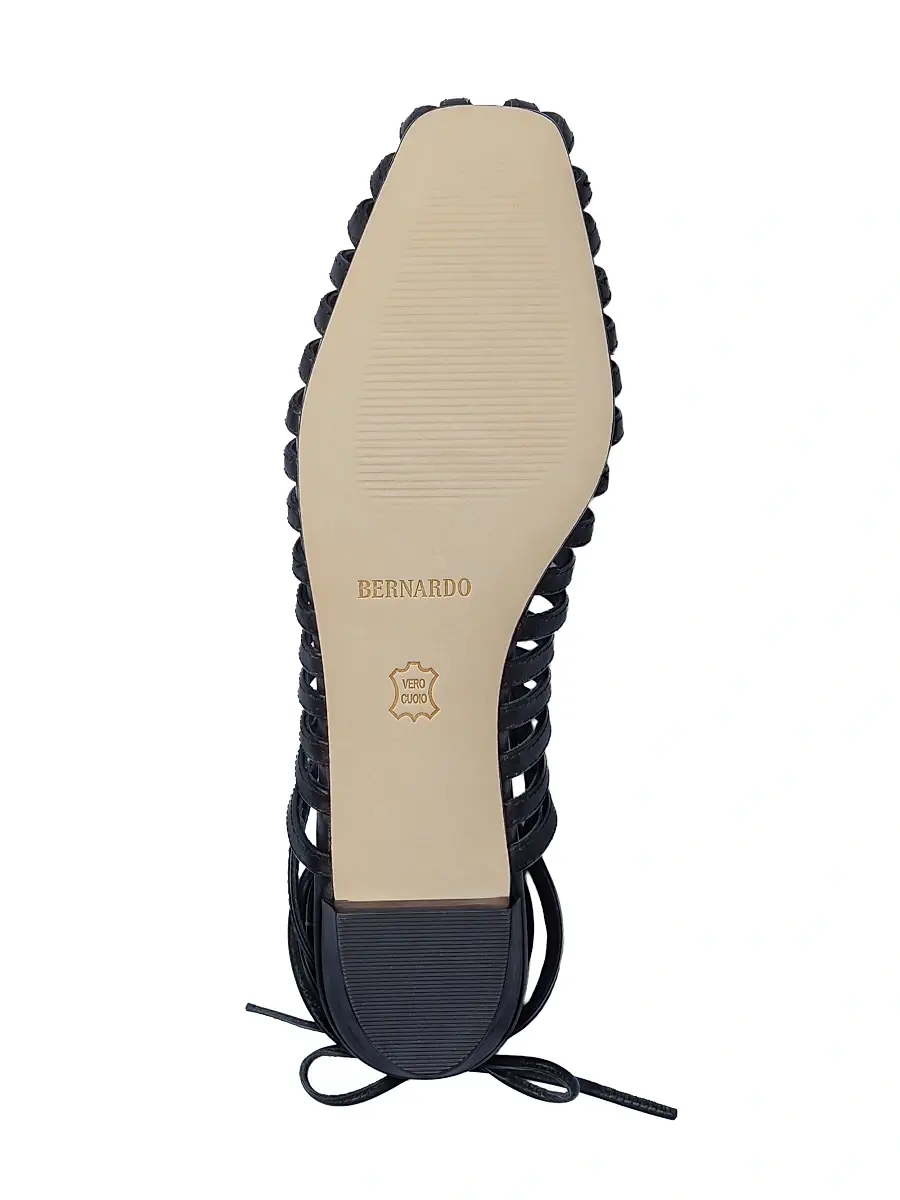Bernardo Women's Geneva Ankle Tie Flats | Thumbnail 4 Bernardo Women's Geneva Ankle Tie Flats | Thumbnail 4