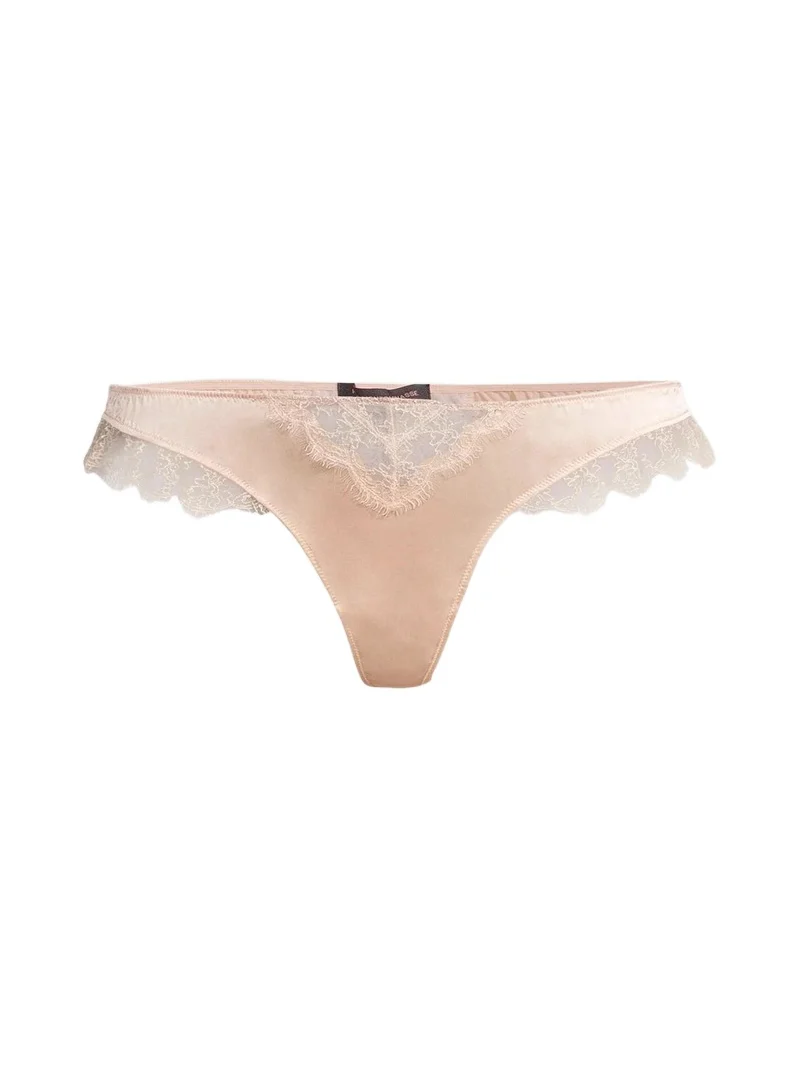 Women's Lace Inset Thong